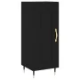 Aparador de madera contrachapada negro 34,5x34x90 cm von , Sideboards - Ref: Foro24-830421, Preis: 64,15 €, Rabatt: -5%%