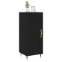 Aparador de madera contrachapada negro 34,5x34x90 cm von , Sideboards - Ref: Foro24-830421, Preis: 64,15 €, Rabatt: -5%%