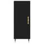 Aparador de madera contrachapada negro 34,5x34x90 cm von , Sideboards - Ref: Foro24-830421, Preis: 64,15 €, Rabatt: -5%%