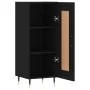 Aparador de madera contrachapada negro 34,5x34x90 cm von , Sideboards - Ref: Foro24-830421, Preis: 64,15 €, Rabatt: -5%%