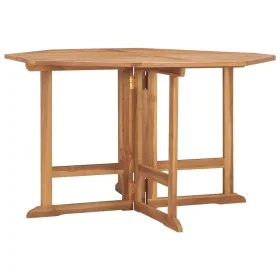 Mesa de comedor de jardín plegable teca maciza 110x110x75 cm von , Gartentische - Ref: Foro24-318480, Preis: 246,57 €, Rabatt...