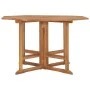Mesa de comedor de jardín plegable teca maciza 110x110x75 cm by , Garden tables - Ref: Foro24-318480, Price: 246,57 €, Discou...