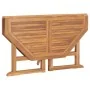 Mesa de comedor de jardín plegable teca maciza 110x110x75 cm by , Garden tables - Ref: Foro24-318480, Price: 246,57 €, Discou...