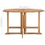 Mesa de comedor de jardín plegable teca maciza 110x110x75 cm by , Garden tables - Ref: Foro24-318480, Price: 246,57 €, Discou...