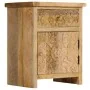 Mesita de noche de madera maciza de mango 40x30x50 cm von , Nachttische - Ref: Foro24-246152, Preis: 154,49 €, Rabatt: -5%%