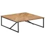 Mesa de centro madera maciza de acacia 110x110x36 cm | Foro24.es | Tu tienda online para hogar, jardín y más Foro24.es