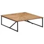 Mesa de centro madera maciza de acacia 110x110x36 cm | Foro24.es | Tu tienda online para hogar, jardín y más Foro24.es