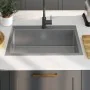 Fregadero de cocina hecho a mano acero inoxidable von , Sinkt - Ref: Foro24-51514, Preis: 115,62 €, Rabatt: -5%%