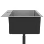 Fregadero de cocina hecho a mano acero inoxidable von , Sinkt - Ref: Foro24-51514, Preis: 115,62 €, Rabatt: -5%%