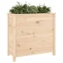 Jardinera madera maciza de pino 82,5x40x78 cm von , Töpfe und Pflanzgefäße - Ref: Foro24-825282, Preis: 97,89 €, Rabatt: -5%%