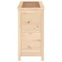 Jardinera madera maciza de pino 82,5x40x78 cm von , Töpfe und Pflanzgefäße - Ref: Foro24-825282, Preis: 97,89 €, Rabatt: -5%%
