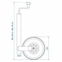 ProPlus Rodillo tensor 48 mm con neumático de aire 26x8,5 cm | Foro24.es | Tu tienda online para hogar, jardín y más Foro24.es
