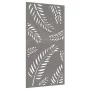 Adorno de pared de jardín acero corten diseño de hoja 105x55 cm by , Posters, prints and visual art - Ref: Foro24-824493, Pri...