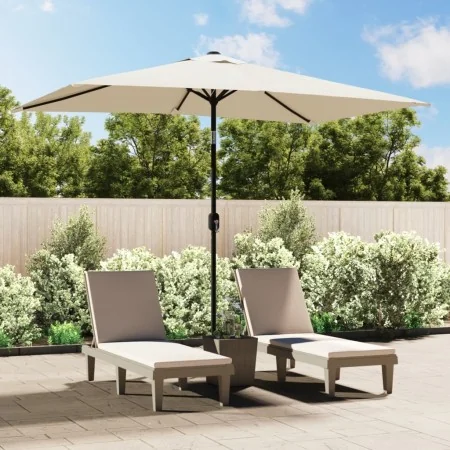 Sombrilla rectangular blanco arena 200x300 cm | Foro24.es | Tu tienda online para hogar, jardín y más Foro24.es