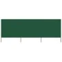 Paravientod de playa de 3 paneles tela verde 400x160 cm by , Umbrellas - Ref: Foro24-47149, Price: 61,47 €, Discount: -5%%