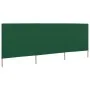 Paravientod de playa de 3 paneles tela verde 400x160 cm by , Umbrellas - Ref: Foro24-47149, Price: 61,47 €, Discount: -5%%