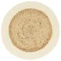 Mantel individual redondo 6 uds yute algodón natural liso 38 cm de , Manteles individuales - Ref: Foro24-133855, Precio: 29,8...
