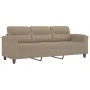 Juego de sofás con cojines 4 piezas tela microfibra gris taupé von , Sofas - Ref: Foro24-3202308, Preis: 894,86 €, Rabatt: -5%%