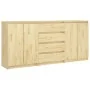 Armarios auxiliares 3 unidades madera maciza de pino de , Aparadores - Ref: Foro24-3094812, Precio: 279,56 €, Descuento: -5%%