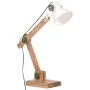Lámpara de mesa industrial redonda blanca 58x18x90 cm E27 by , Lamps - Ref: Foro24-320554, Price: 44,21 €, Discount: -5%%