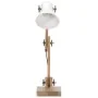 Lámpara de mesa industrial redonda blanca 58x18x90 cm E27 by , Lamps - Ref: Foro24-320554, Price: 44,21 €, Discount: -5%%