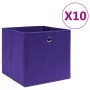 Cajas de almacenaje 10 uds tela no tejida morado 28x28x28 cm | Foro24.es | Tu tienda online para hogar, jardín y más Foro24.es