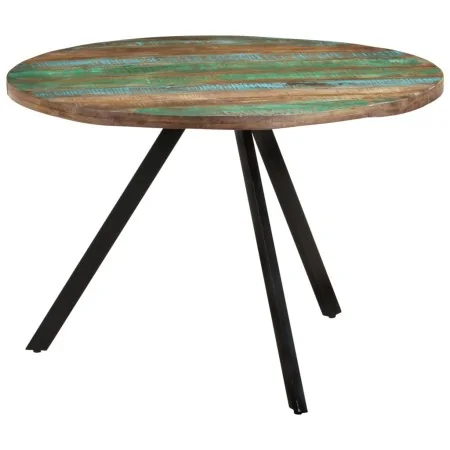 Mesa de comedor madera maciza reciclada 110x75 cm by , Kitchen and dining tables - Ref: Foro24-338477, Price: 228,97 €, Disco...