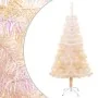 Árbol Navidad artificial puntas iridiscentes PVC blanco 150 cm | Foro24.es | Tu tienda online para hogar, jardín y más Foro24.es