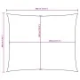 Toldo de vela rectangular tela Oxford naranja 3x4 m by , Umbrellas - Ref: Foro24-135705, Price: 42,98 €, Discount: -5%%
