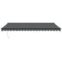 Toldo retráctil aluminio y tela gris antracita 5x3 m by , Awnings - Ref: Foro24-3154465, Price: 356,31 €, Discount: -5%%