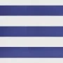 Toldo retráctil aluminio y tela azul y blanco 5x3 m von , Markisen - Ref: Foro24-3154450, Preis: 335,34 €, Rabatt: -5%%