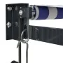 Toldo retráctil automático azul y blanco 4,5x3 m von , Markisen - Ref: Foro24-3154499, Preis: 357,08 €, Rabatt: -5%%