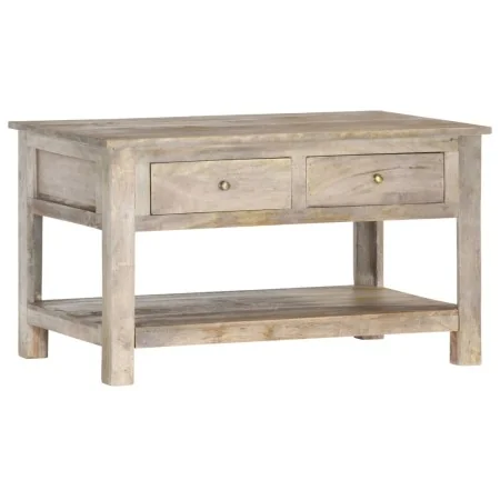 Mesa de centro de madera maciza de mango 82x52x47 cm | Foro24.es | Tu tienda online para hogar, jardín y más Foro24.es