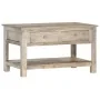 Mesa de centro de madera maciza de mango 82x52x47 cm | Foro24.es | Tu tienda online para hogar, jardín y más Foro24.es