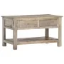 Mesa de centro de madera maciza de mango 82x52x47 cm | Foro24.es | Tu tienda online para hogar, jardín y más Foro24.es