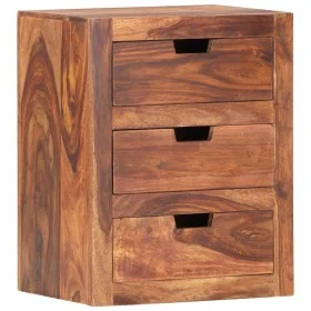 Mesita de noche de madera maciza de Sheesham