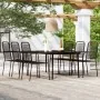 Juego de comedor de jardín 7 piezas negro by , Garden sets - Ref: Foro24-3099147, Price: 483,37 €, Discount: -5%%