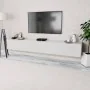 Mueble para TV 2 uds contrachapada blanco brillo 120x40x34cm von , TV-Möbel - Ref: Foro24-275113, Preis: 223,41 €, Rabatt: -5%%
