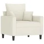 Juego de sofás con cojines 4 piezas terciopelo crema von , Sofas - Ref: Foro24-3201698, Preis: 746,30 €, Rabatt: -5%%