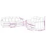 Juego de sofás con cojines 2 piezas terciopelo rosa von , Sofas - Ref: Foro24-3201723, Preis: 546,06 €, Rabatt: -5%%