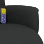 Sillón reclinable de masaje con reposapiés tela negra von , Sessel - Ref: Foro24-356575, Preis: 241,40 €, Rabatt: -5%%