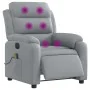 Sillón reclinable de masaje eléctrico tela gris claro von , Sessel - Ref: Foro24-3204968, Preis: 263,05 €, Rabatt: -5%%