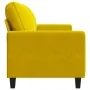 Sofá de 2 plazas terciopelo amarillo 120 cm von , Sofas - Ref: Foro24-359195, Preis: 207,35 €, Rabatt: -5%%