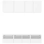 Muebles de TV de pared 5 piezas madera de ingeniería blanco von , TV-Möbel - Ref: Foro24-3216511, Preis: 158,98 €, Rabatt: -5%%