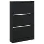 Zapatero de madera de ingeniería negro 80x21x125,5 cm von , Schuhregale und Schuhorganisatoren - Ref: Foro24-839925, Preis: 1...
