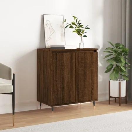 Aparador madera contrachapada marrón roble 60x35x70 cm | Foro24.es | Tu tienda online para hogar, jardín y más Foro24.es