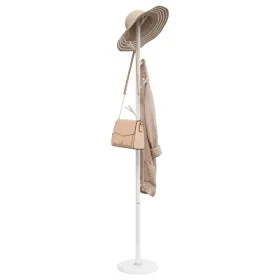 Perchero de hierro con recubrimiento en polvo blanco 175 cm von , Hut- und Garderobenständer - Ref: Foro24-377104, Preis: 46,...