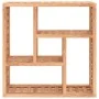 Estante de pared madera maciza nogal 49x15x49 cm | Foro24.es | Tu tienda online para hogar, jardín y más Foro24.es
