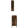Set de muebles baño 2 pzas madera contrachapada roble ahumado von , Badezimmermöbel - Ref: Foro24-3214722, Preis: 128,44 €, R...