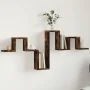 Estantería pared madera ingeniería roble ahumado 104,5x10x43 cm von , Regale und Regale - Ref: Foro24-840727, Preis: 25,54 €,...